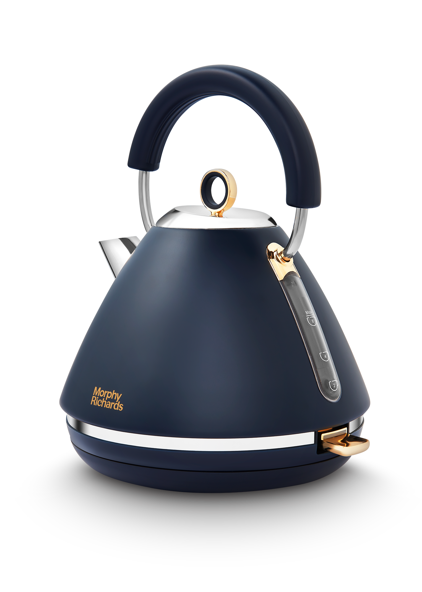 Next Gold Kettle Accents Gold Pyramid Kettle Navy – InnovativeHome